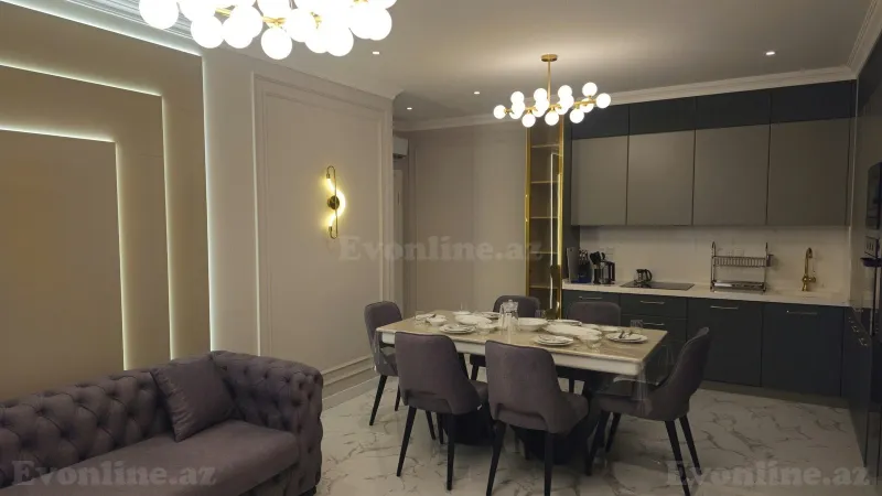 Kirayə verilir 4 otaqlı Mənzil Yeni tikili 160 m² Bakı, Yasamal r., 8 Noyabr m — Mənzil, Bakı (5)
