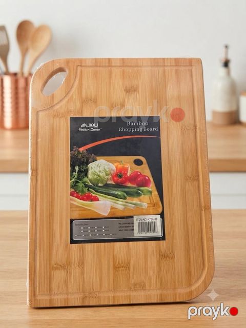 Mətbəx lövhəsi, Bambuk, Düzbucaq, 34x24 sm — Bakı