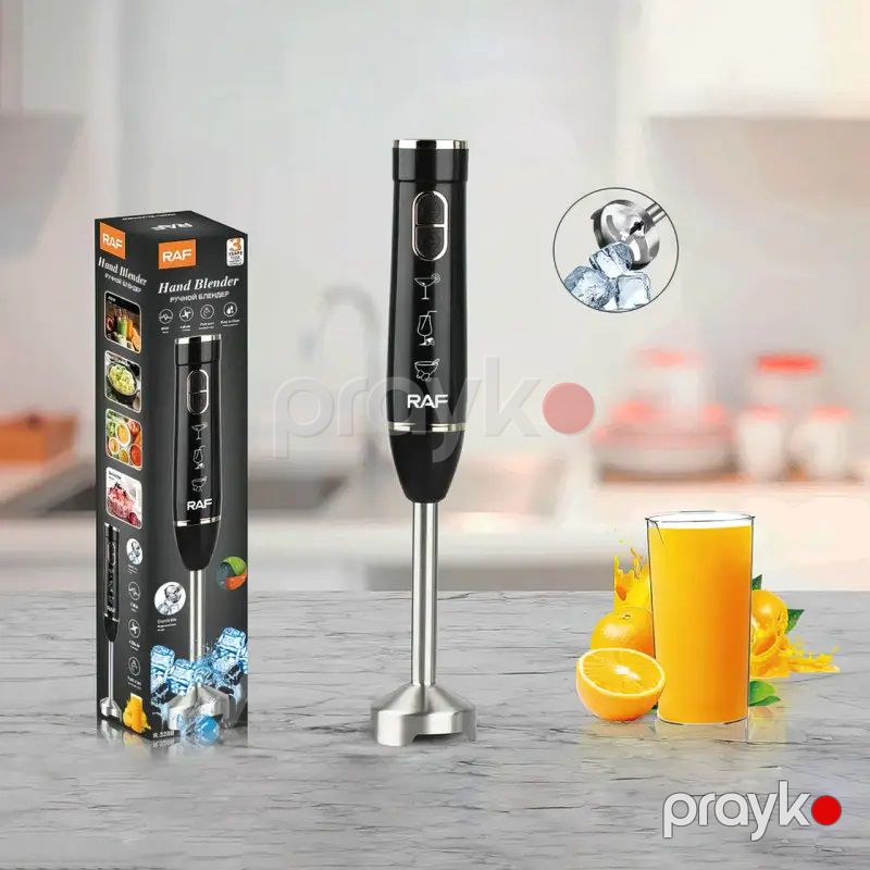 Buz Əzmə Funksiyasyla 2 sürətli RAF Əl Blenderi 800 Vt Səmərəli Portativ Mətbəx Blenderi RAF R.320B — Blenderlər, xırdalayanlar və mikserlər, Bakı (5)