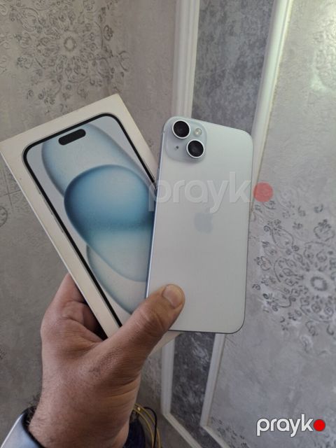 Apple iPhone 15 Plus Blue 128GB/6GB — Bakı