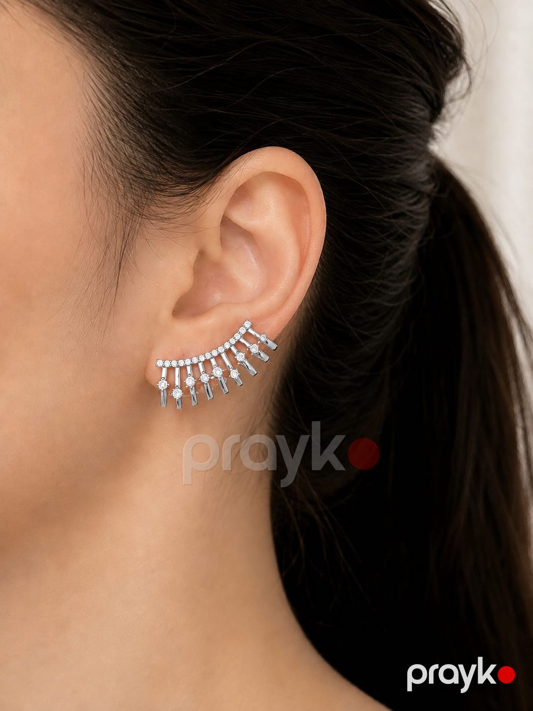 Sırğa, Gümüşü, Paslanmayan polad — Mallar, Bakı (2)