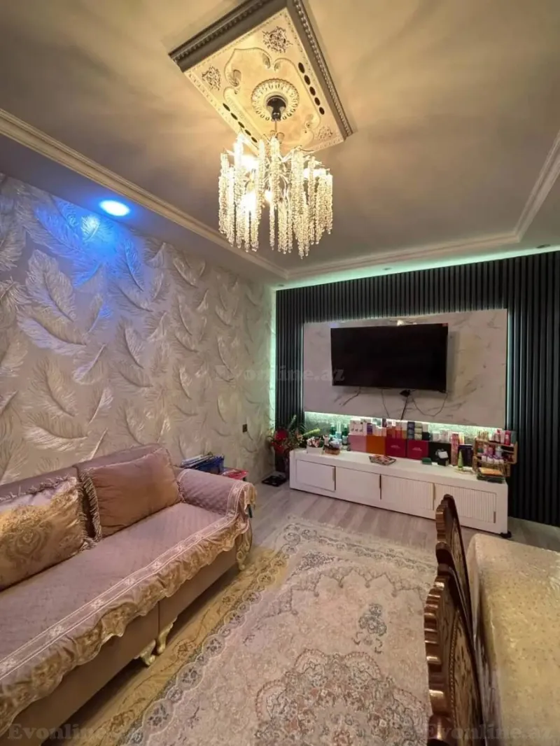 Satılır 3 otaqlı Mənzil Yeni tikili 85 m² Bakı, Xətai r., Həzi Aslanov m., Həzi Aslanov — Bakı