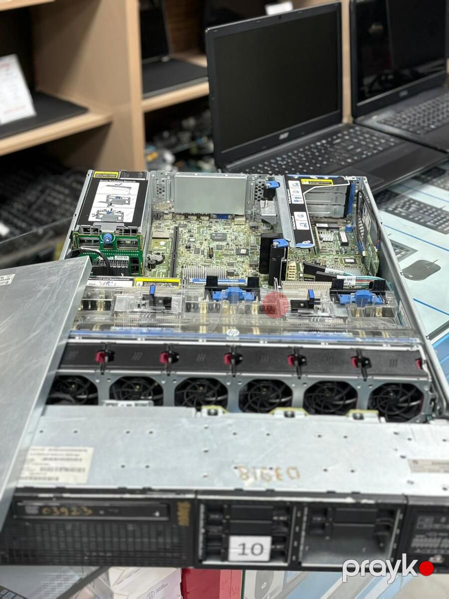HP ProLiant DL380 Gen8 Server 32 GB RAM — Şəbəkə və server avadanlığı, Bakı (2)