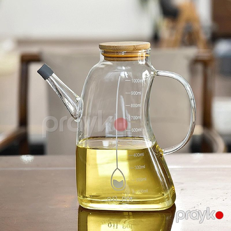 Şüşə Yağ Qabı Yağ Şüşəsi 1000 ML — Qablar və mətbəx əşyaları, Bakı (7)