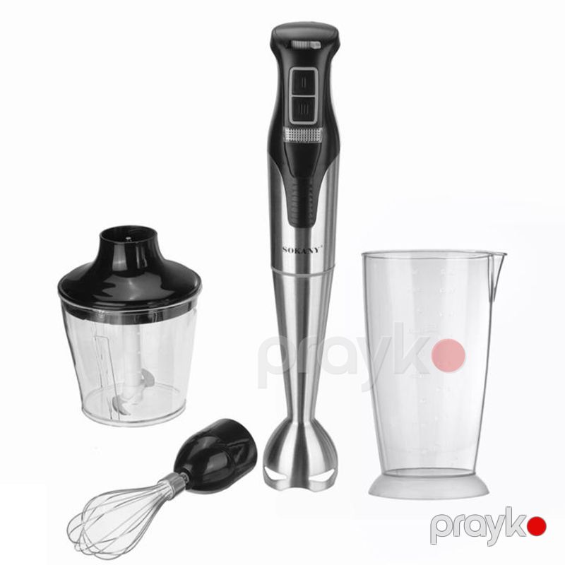 Sokany SK-758-4 Çoxfunksiyalı Elektrikli Blender Yumurta Çırpıcı Blender 1000 W — Blenderlər, xırdalayanlar və mikserlər, Bakı (3)