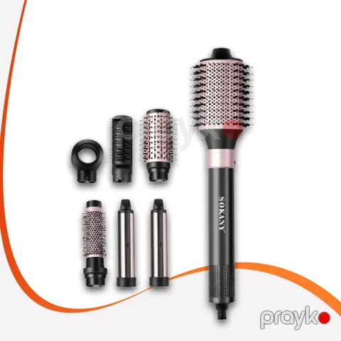 Sokany SK-15018 Çoxfunksiyalı Saç Quruducu Fen Dəsti 6 Fərqli Başlıqlı Fen — Bakı