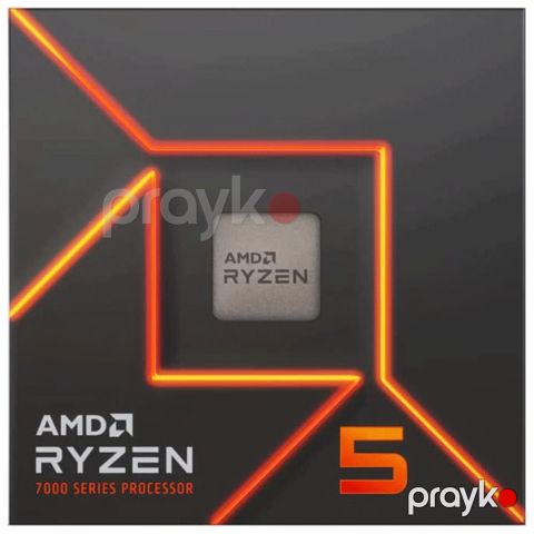 AMD Ryzen 5 7500F 6 nüvə, 12 axın, AM5, Gaming CPU — Bakı