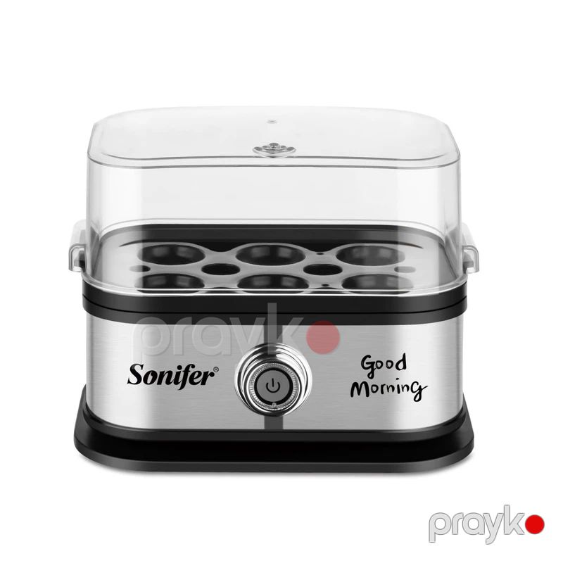 Sonifer SF-1510 Mini Elektrikli Yumurta Bişirən 6 Sürətli Buxar Qazanı Sonifer SF-1510 Buxarlı Yumurta Qazanı — Qablar və mətbəx əşyaları, Bakı (3)