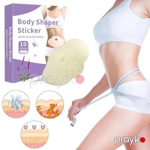 Bədən Formalaşdıran Arığladıcı Plastır 10 Ədəd Yapışkan Stiker Təbii Bitki Mənşəli Arıqlama Bantları — Bakı