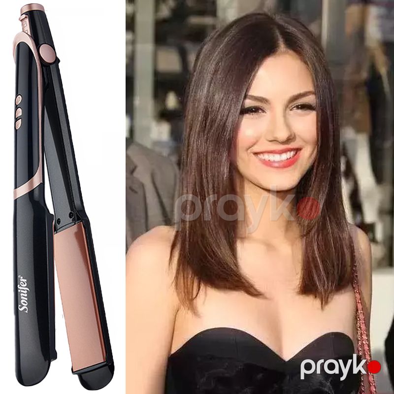 Sonifer SF-9615 Elektrikli Saç Düzləşdirici Keramika Ütü Feni 45W — Fən, Bakı (3)