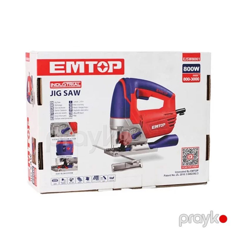 Emtop EJSW5701 - Elektrikli Lobzik Dəyişkən Sürət Nəzarəti — Təmir və inşaat, Bakı (2)