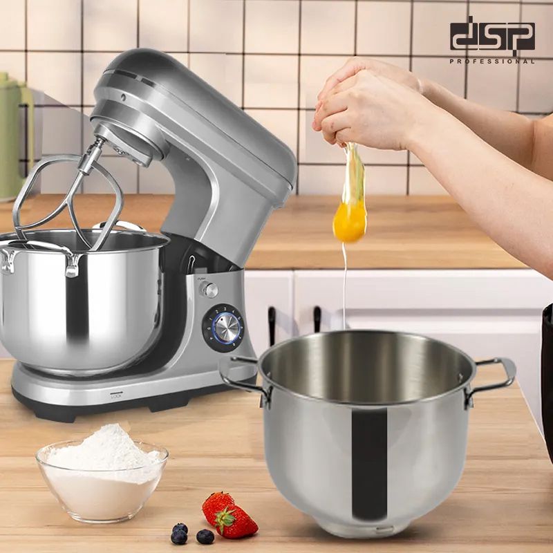 DSP KM-3059 Elektrikli Xəmir Qarışdırıcı Maşın Xəmir Yoğurmaq Üçün Çırpıcı 2000W — Blenderlər, xırdalayanlar və mikserlər, Bakı (2)