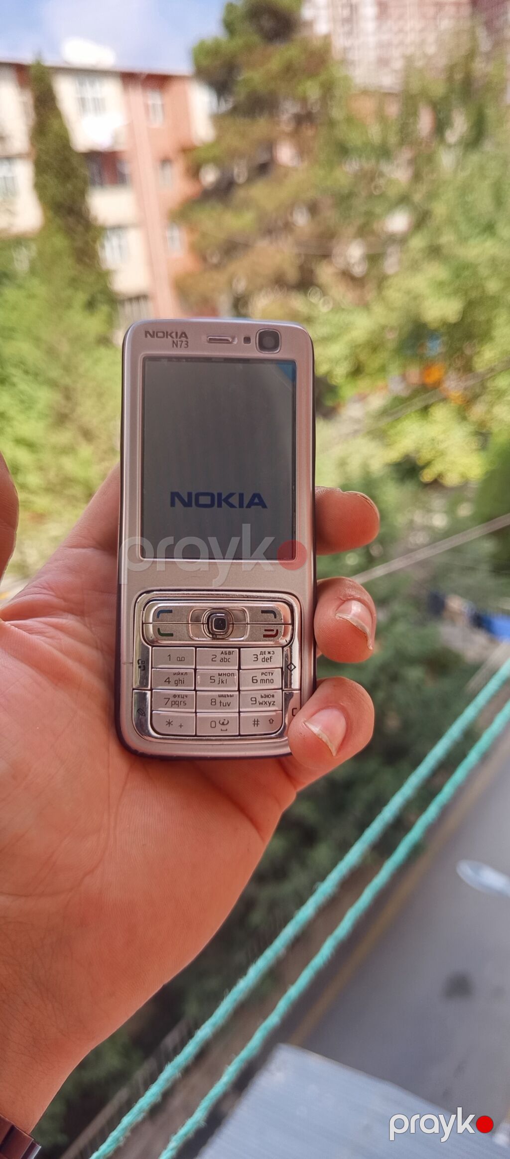 Nokia N73, 2 GB Memory Capacity, rəng - Gümüşü, Düyməli — Nokia, Bakı (2)