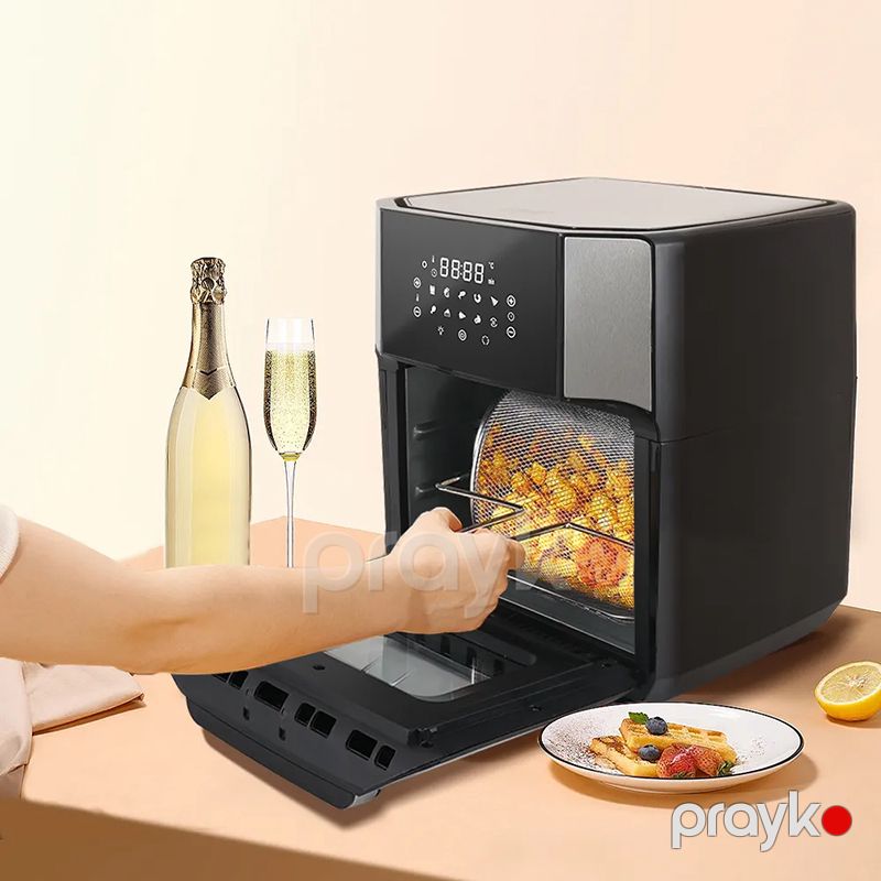 Star Elektrikli Hava Fritöz Soba Yağsız Fritöz 12L Hava Fritözləri ST-9686 — Digər mətbəx texnikası, Bakı (3)