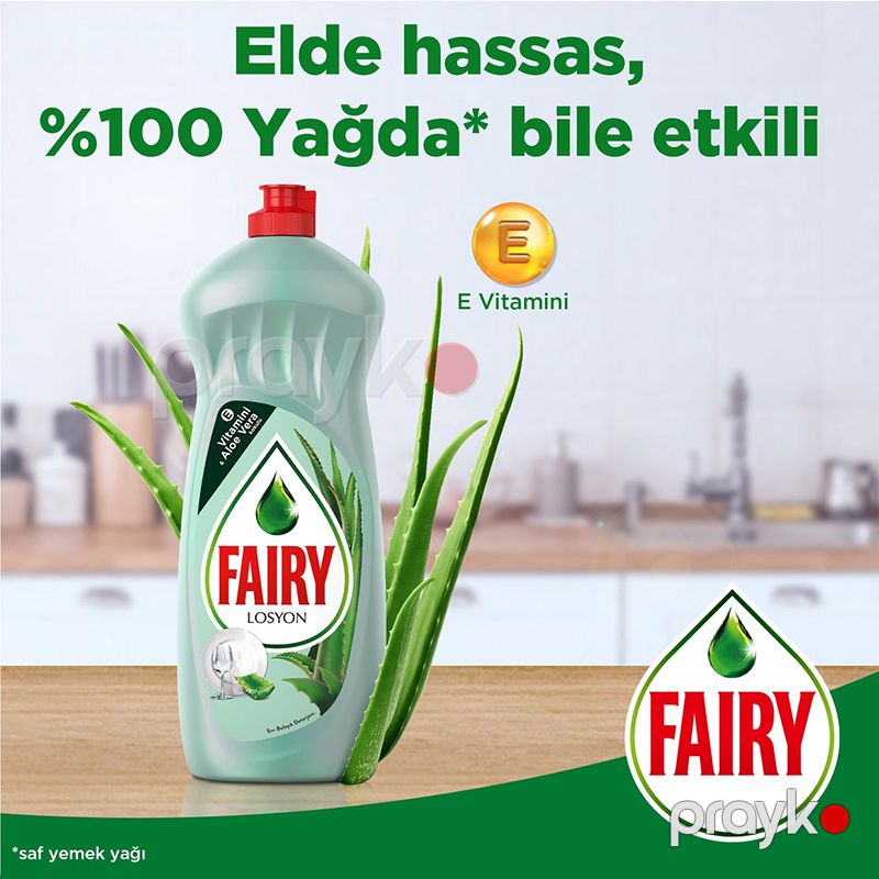 Fairy 1000 ml Sıvı Bulaşık Deterjanı Losyonlu Aloe Vera Kokulu Sıvı Bulaşık Deterjanı — Mallar, Bakı (6)
