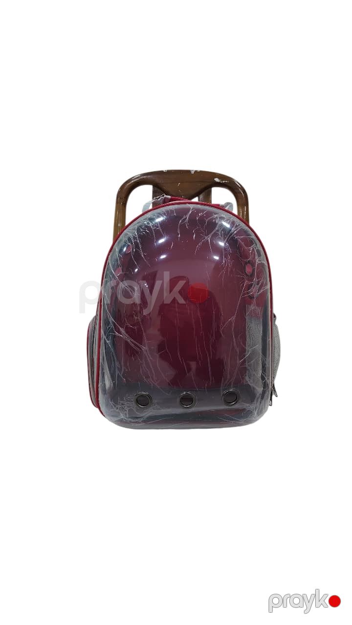 Bel çantası pişiklər üçün 96065062 şəffaf/çəhrayı — Mallar, Bakı (2)