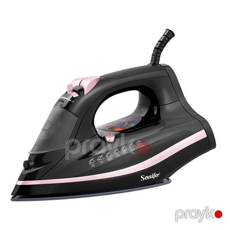 Sonifer SF-9105 Elektrikli Buxarlı Ütü Keramika Altlıqlı Buxarlı Ütü 2200W — Ev texnikası, Bakı (2)
