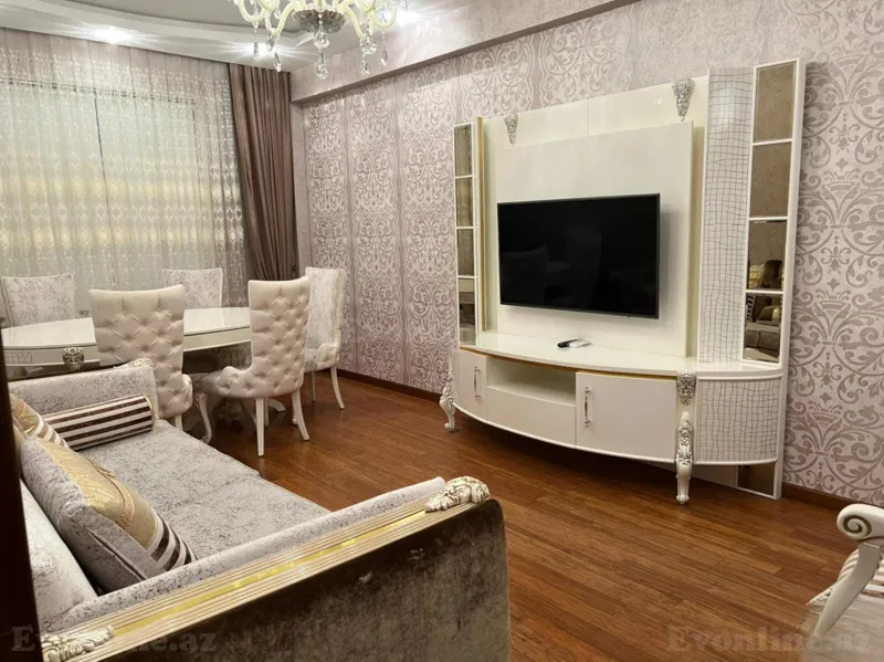 Kirayə verilir 3 otaqlı Mənzil Yeni tikili 100 m² Bakı, Xətai r., Həzi Aslanov — Mənzil, Bakı (3)