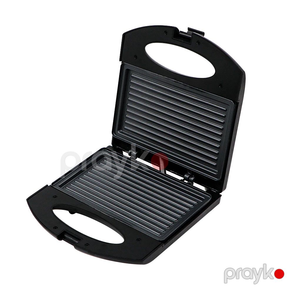 Mini Çörək Tosteri 750Vt Evdə Yapışmayan İkitərəfli Qızdırılabilən Toster — Toster və vaflyasıcı, Bakı (7)