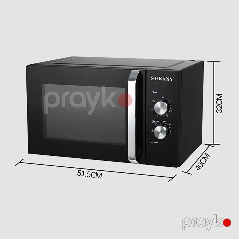 Sokany SK-438 Çoxfunksiyalı Elektrikli Mikrodalğalı Soba Qızdırıcı 1400W — Mikrodalğalı sobalar, Bakı (4)