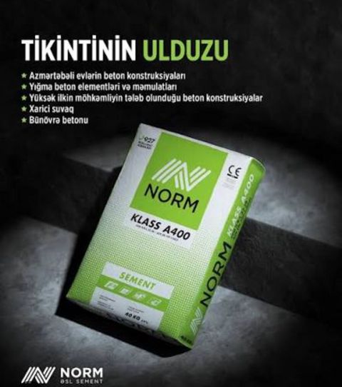 Norm Sement, M-400, A-klass — Tikinti qarışıqları