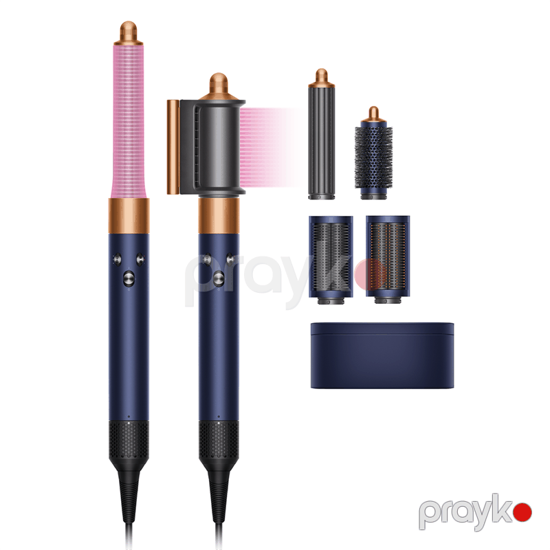 Dyson Airwrap HS05 Long Blue Orjinal Qablaşdırmada Çoxfunksiyalı Daraqlı Fen Dəsti Mavi Styler — Fən, Bakı (2)