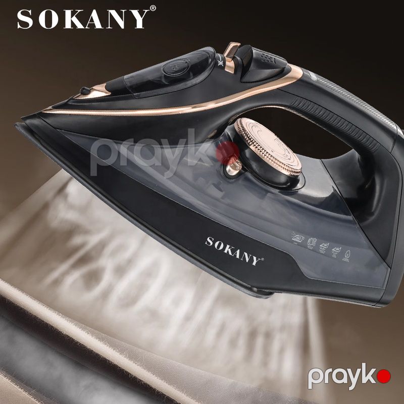 Sokany SK-11006 - Buxarlı Ütü, 2400W Güc, Keramika Altlıq, Sürətli və Effektiv Ütüləmə, Müxtəlif Buxar Rejimləri və Gündəlik İstifadə üçün Ütü — Ev texnikası, Bakı (5)