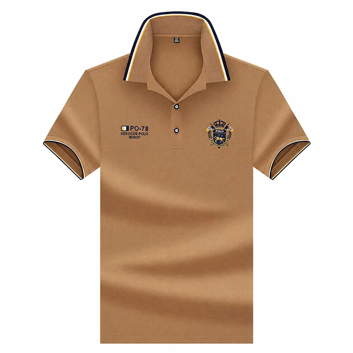 PO-78 Polo yaraşıqlı kişi köynəyi 100% pambıq — Kişi geyimi, Bakı (6)