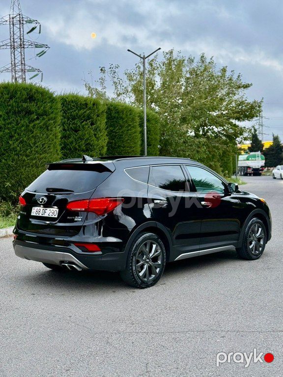 Hyundai Santa Fe, 2.0 L, 2016 il, 150 396 km 88-DF-290 — Avtomobillər, Bakı (4)