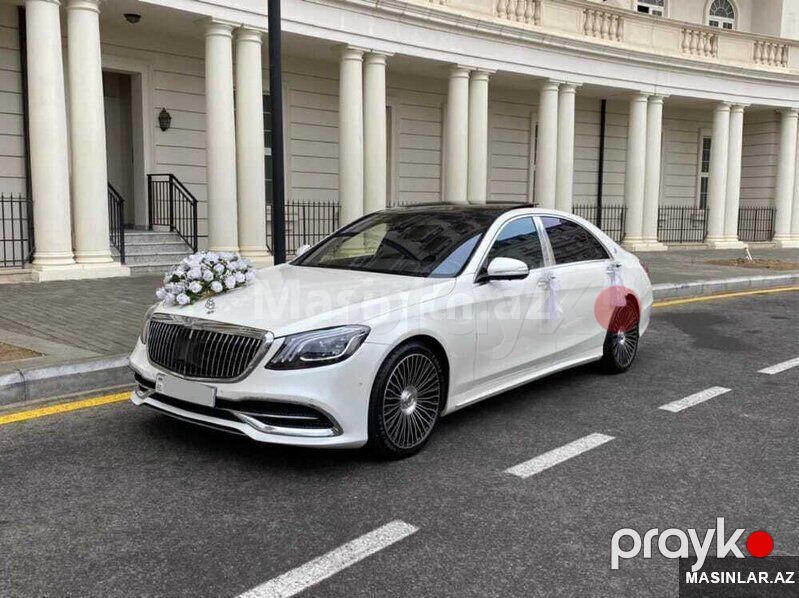 Mercedes Maybach 2020, 2020 il — Minik avtomobili icarəsi, Bakı (8)