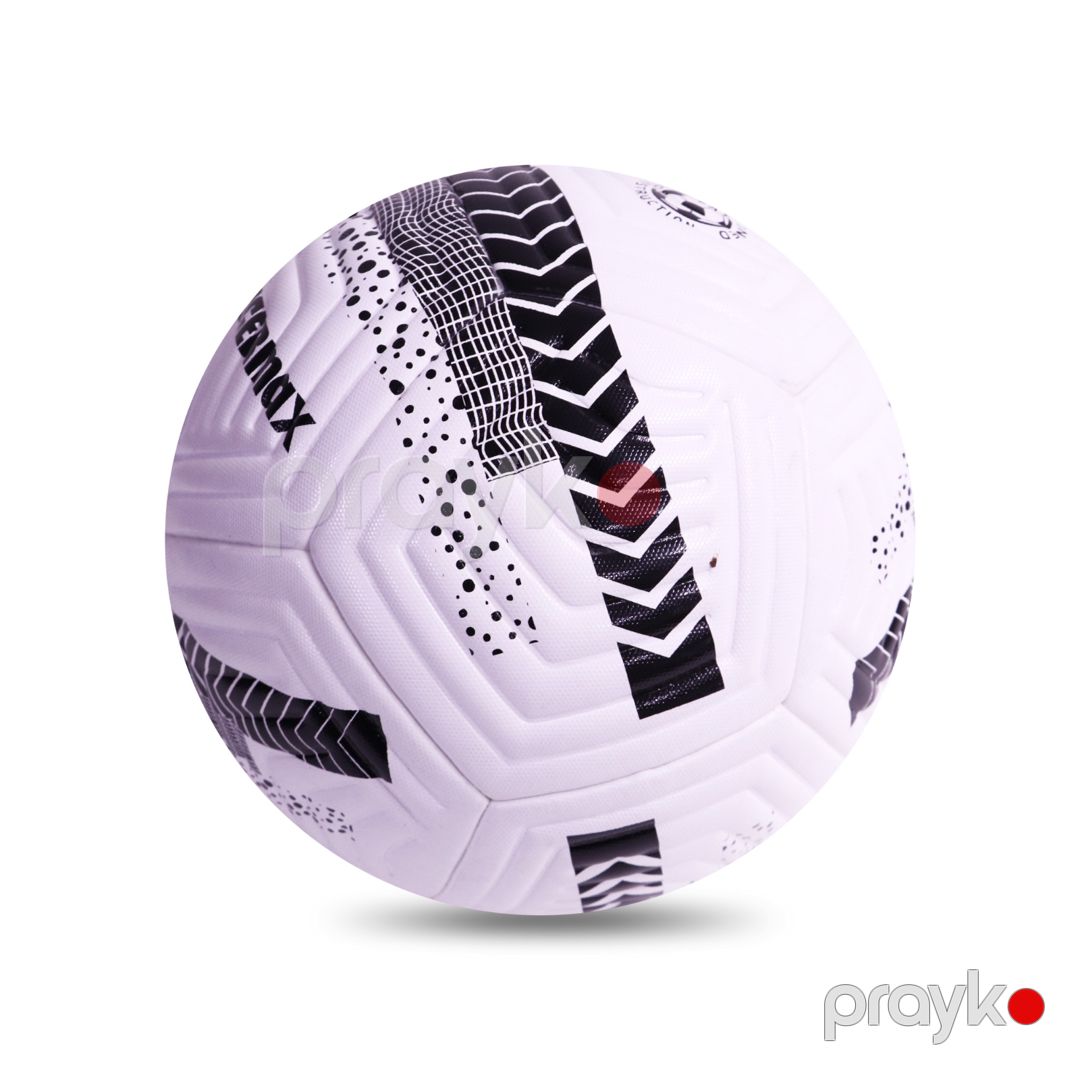 Soccermax Ağ Qara Dizayınlı Futbol Topu №5 Pakistan Istehsalı Soccermax Futbol Topu — İdman, hobi, istirahət, Bakı (3)