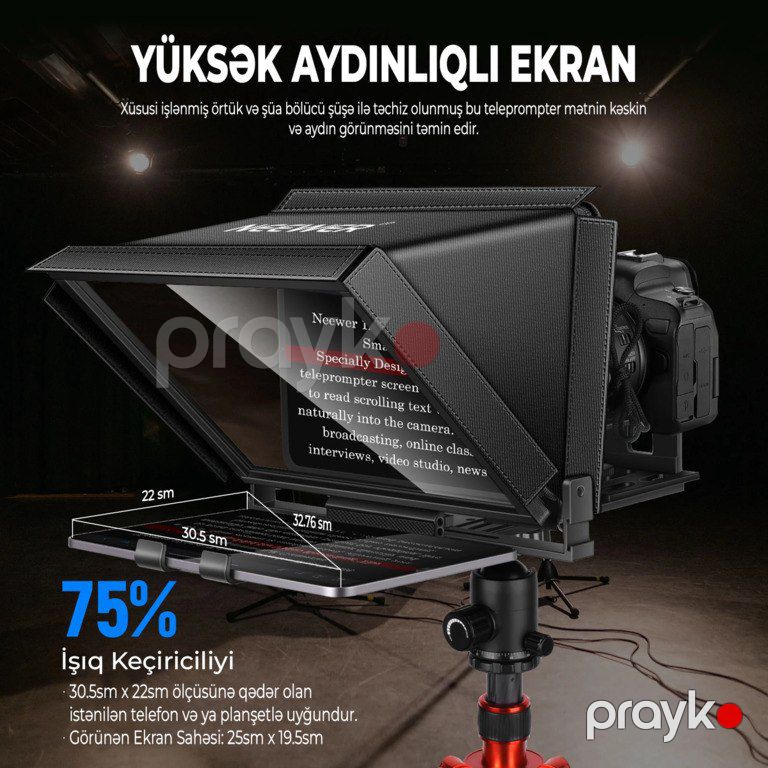 Neewer X12 Teleprompter — Foto və video texnikası, Bakı (2)