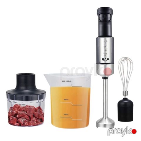 RAF R.3028 - Əl Blenderi, 400W Güc, 4 Paslanmayan Polad Bıçaq, 2 Sürət — Bakı