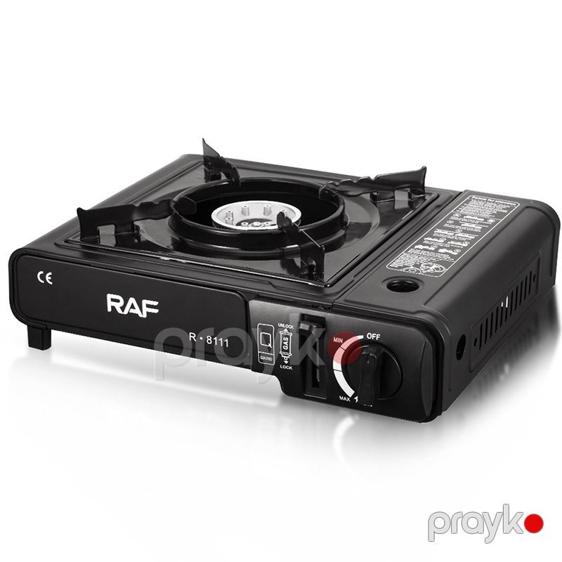 RAF R.8111 Qara 1 Ocaqlı Portativ Qaz Sobası Mini Düşərgə Sobası Bişirmə Qaz Sobası Daşıma Çantası ilə Pltesi — Ev texnikası, Bakı (4)