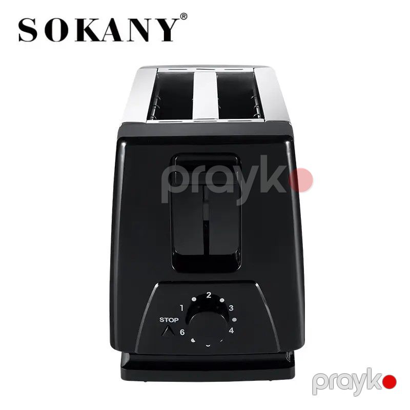 Sokany Mini Toster 700W Gücə Malik 6 Sürətli Portativ Toster — Toster və vaflyasıcı, Bakı (6)
