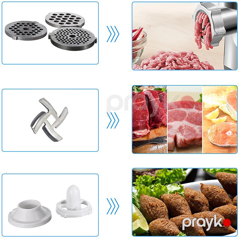 Sonifer SF-5016 Yüksək Keyfiyyətli Elektrikli Ətçəkən Maşın Yüksək Güclü 1200W — Digər mətbəx texnikası, Bakı (4)