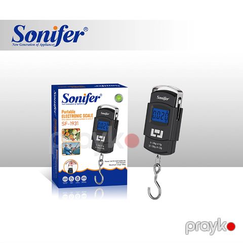 Sonifer SF-1931 Çoxfunksiyalı Elektrikli Tərəzi Portativ Rəqəmsal Tərəzi — Bakı