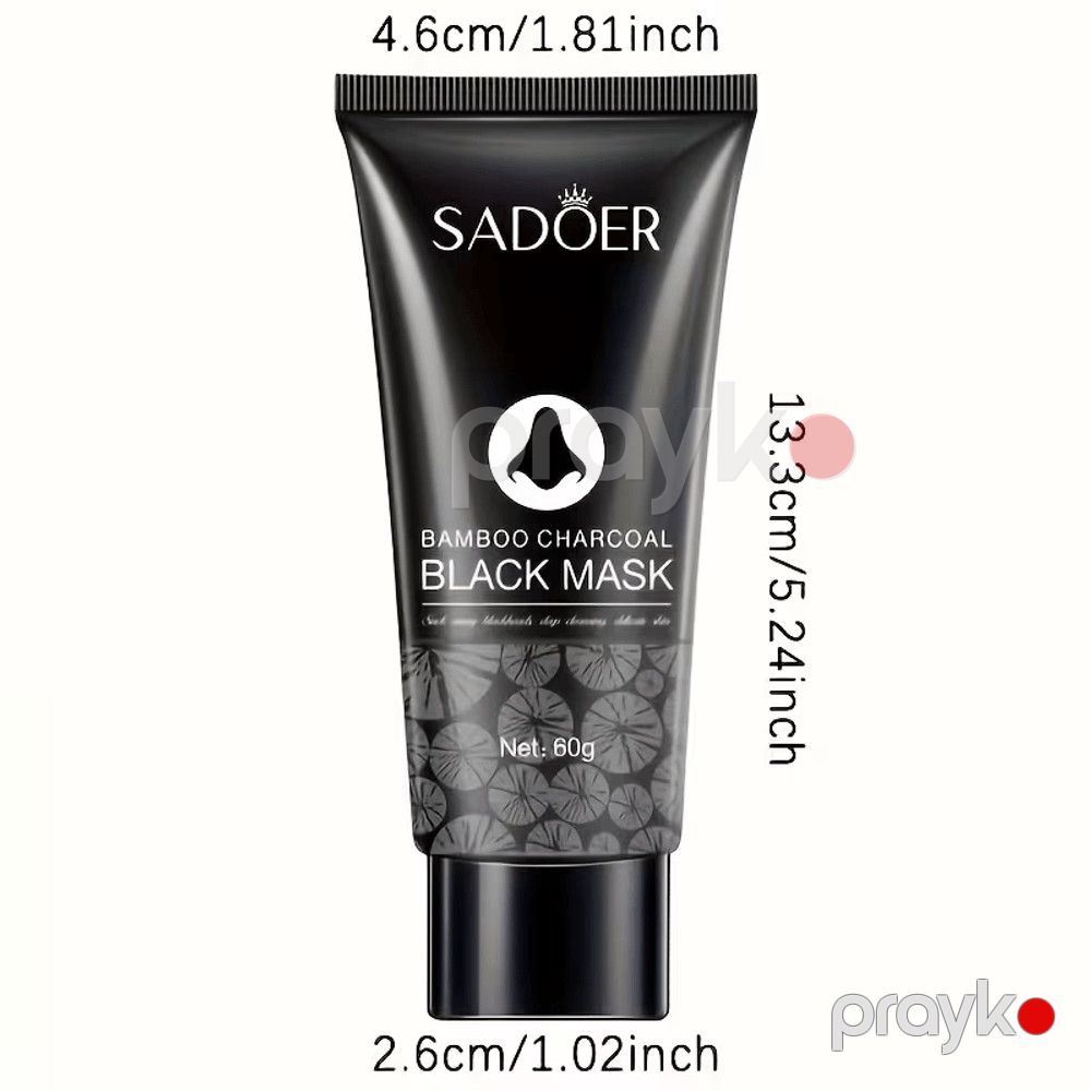 Qara nöqtələrə qarşı maska Sadoer Bamboo Charcoal, 60 q — Mallar, Bakı (3)