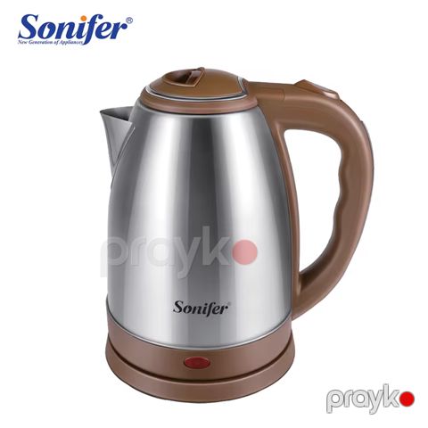 Sonifer SF-2051 Elektrikli Çaydan Paslanmaz Polad Çaydan 1500W — Bakı