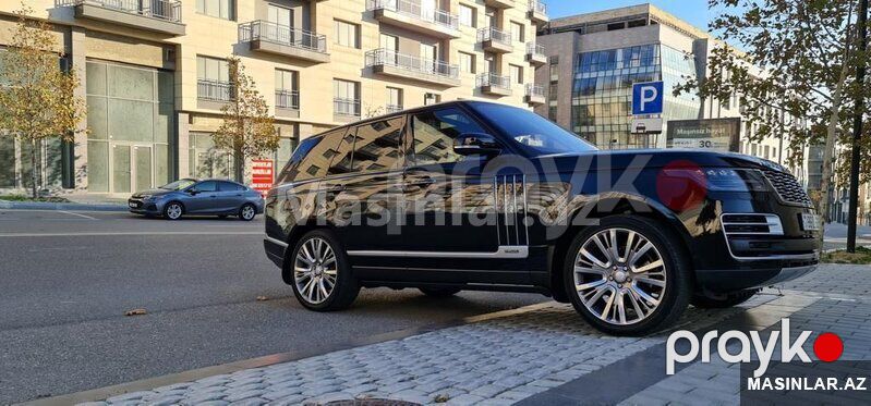 Land Rover range rover, 2019 il — Minik avtomobili icarəsi, Bakı (8)