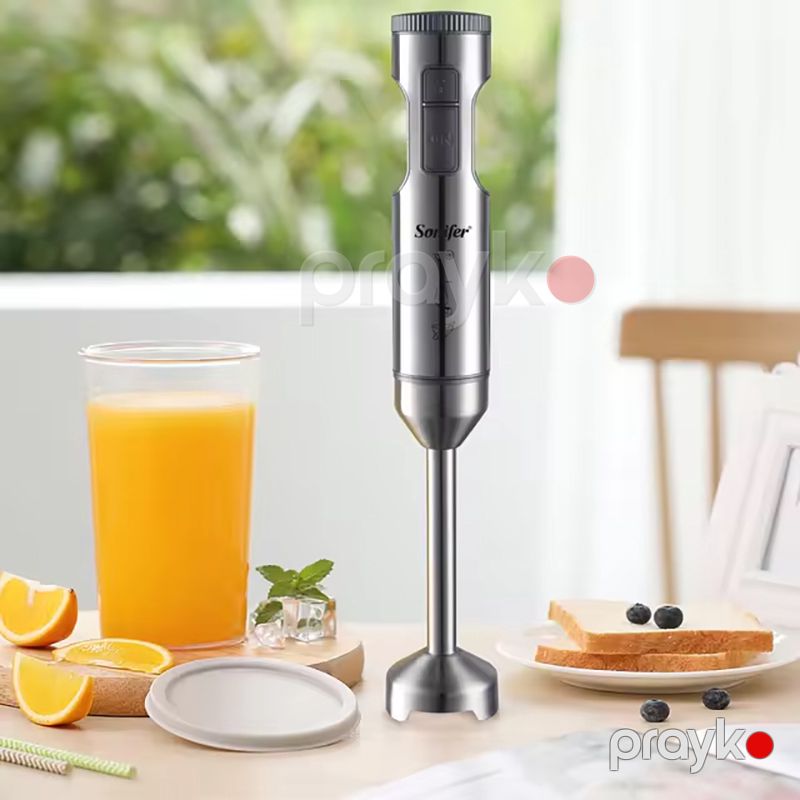 Sonifer SF-8070 Çoxfunksiyalı Blender Əl Blenderi İki Sürətli Blender Paslanmaz Polad Blender 800 W — Blenderlər, xırdalayanlar və mikserlər, Bakı (2)