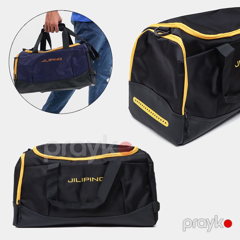 Müxtəlif Reng Seçimi İlə yeni İdman Çantası Jiliping Çanta Sport Suya Davamlı Səyahət Çantası Qara Fitness Çantası — Çantalar, çamadanlar, cüzdanlar, Bakı (3)