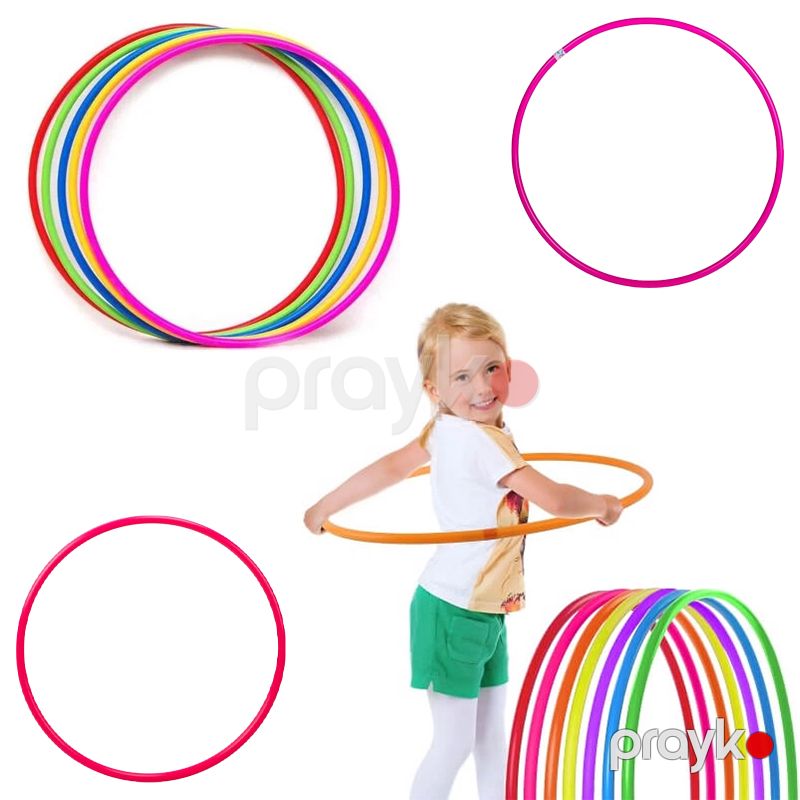 Gimnastika Üçün Obruch Plastik Material Hula Hoop Uşaqlar Üçün Rəngli Kiçik Ölçülü Gimnastik Kruq 50sm — İdman, hobi, istirahət, Bakı (3)