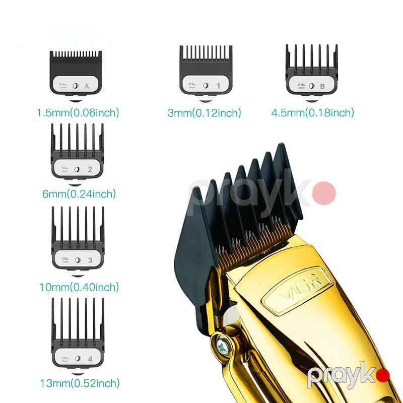 Kişilər Üçün VGR Professional Saç Kəsmə Makinası LCD Ekranlı Elektrikli Saç Kəsmə Maşını Salon Qayçısı — Usturalar, trimmerler və epilyatorlar, Bakı (5)
