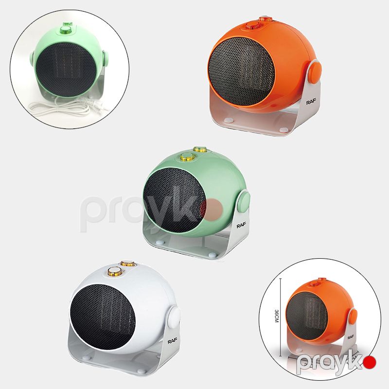 3 Rejimli Qızdırıcı Ventilyator RAF R.1186. 90 Dərəcə Dönəbilən Termostatlı Fan Qızdırıcı 1800W Keramik Dəyirmi Qızdırıcı — Isıtıcılar və isı ventilatorları, Bakı (5)