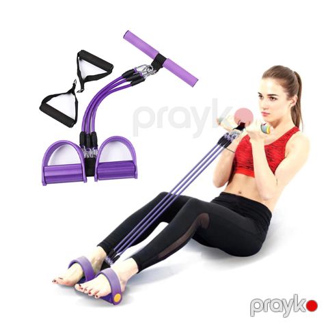 Çox Funksiyalı Pedallı Rezin Espander 3x Jqut — Bakı