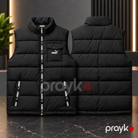 Kişi jileti PM02, qara, poliester, ölçü XL — Bakı