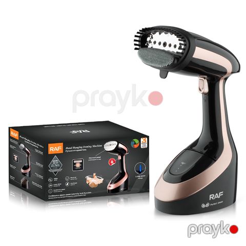 Peşəkar RAF Buxarlı Ütü 1600W Gücündə Kristal Buxarlı Ütü Əldə Tutmaq Üçün Rahat Güclü Peşəkar Buxar Ütüsü 300Ml — Bakı