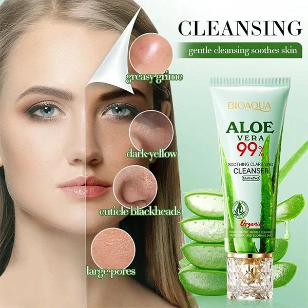 Universal gel Bıoaoua 99% aloe vera 50q. 1+1 Hədiyyə — Mallar, Bakı (3)
