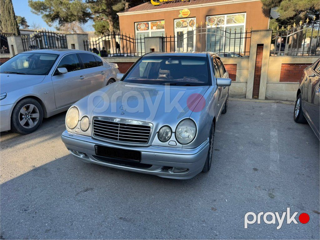 Mercedes E 240, 2.4 L, 1998 il, 384 512 km — Avtomobillər, Bakı (6)